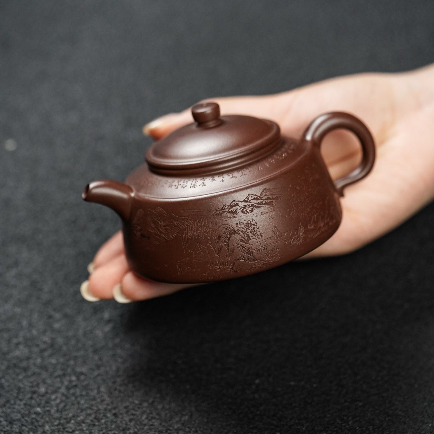 Jun Lan 140cc - Yixing Handmade Teapot - zycs_China