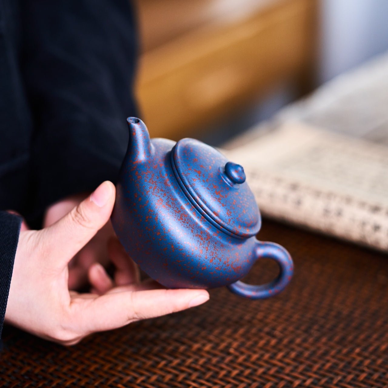 Jun Yi Ru Yi 210cc - Yixing Handmade Teapot - zycs_China