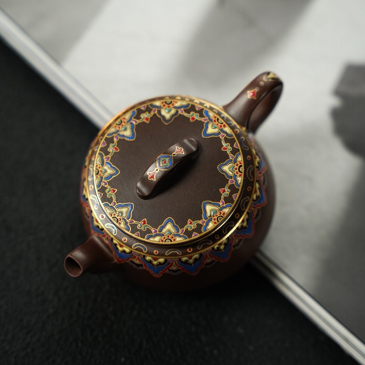 Jun Yue 130cc - Yixing Handmade Teapot - zycs_China