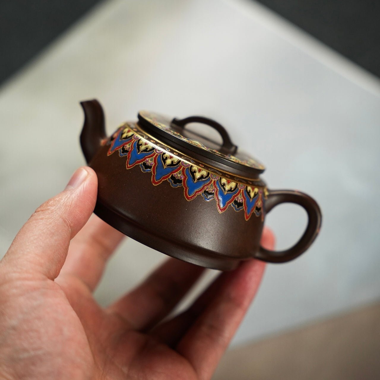 Jun Yue 130cc - Yixing Handmade Teapot - zycs_China