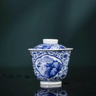 Kai Chuang Shan Shui - Jing De Zhen Porcelain Gaiwan - zycs_China - tea - teapot