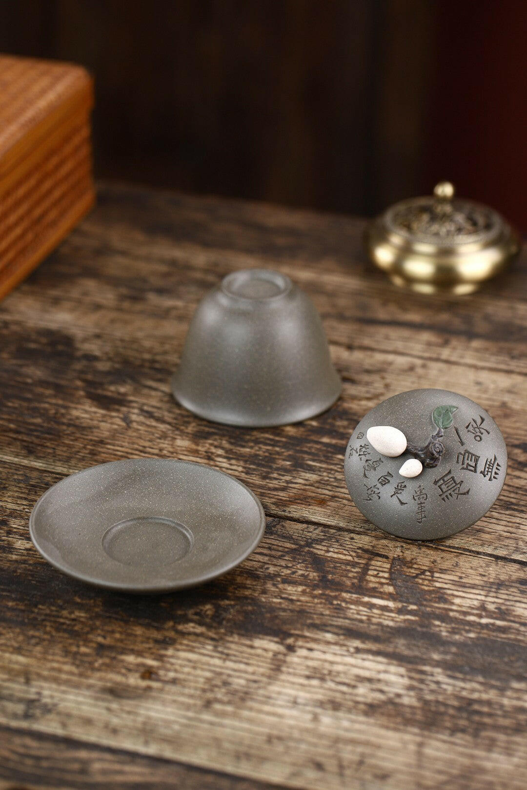 Kai Xin Guo 160cc - Yixing Handmade Gaiwan - zycs_China - tea - teapot