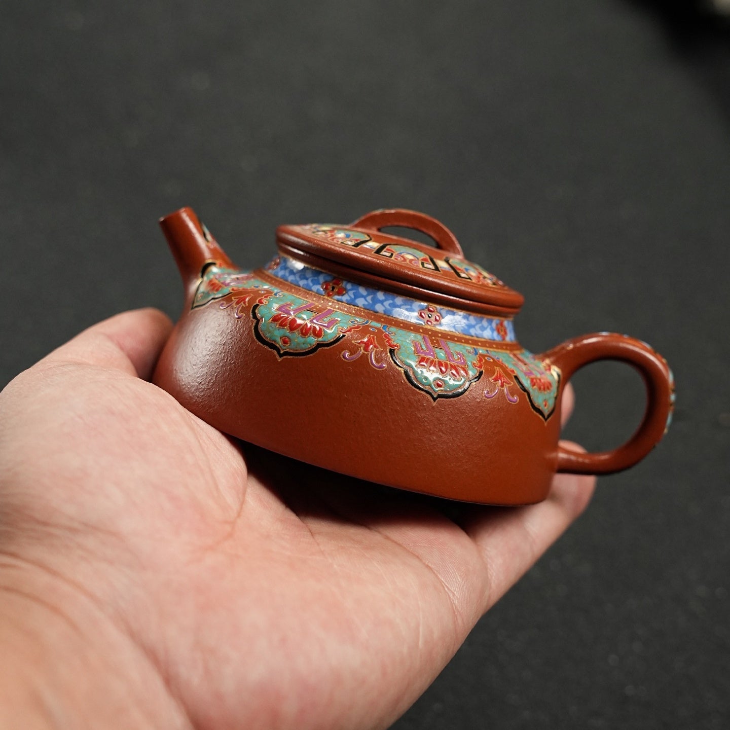 Kong Shan Chan Yun 130cc - Yixing Handmade Teapot - zycs_China