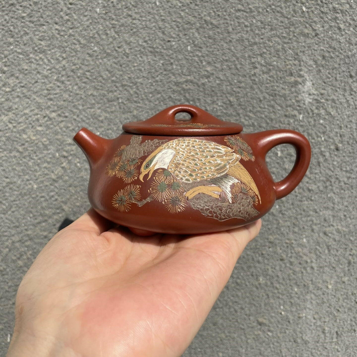 Ku Chan Ying Wang 230cc - Yixing Handmade Teapot - zycs_China