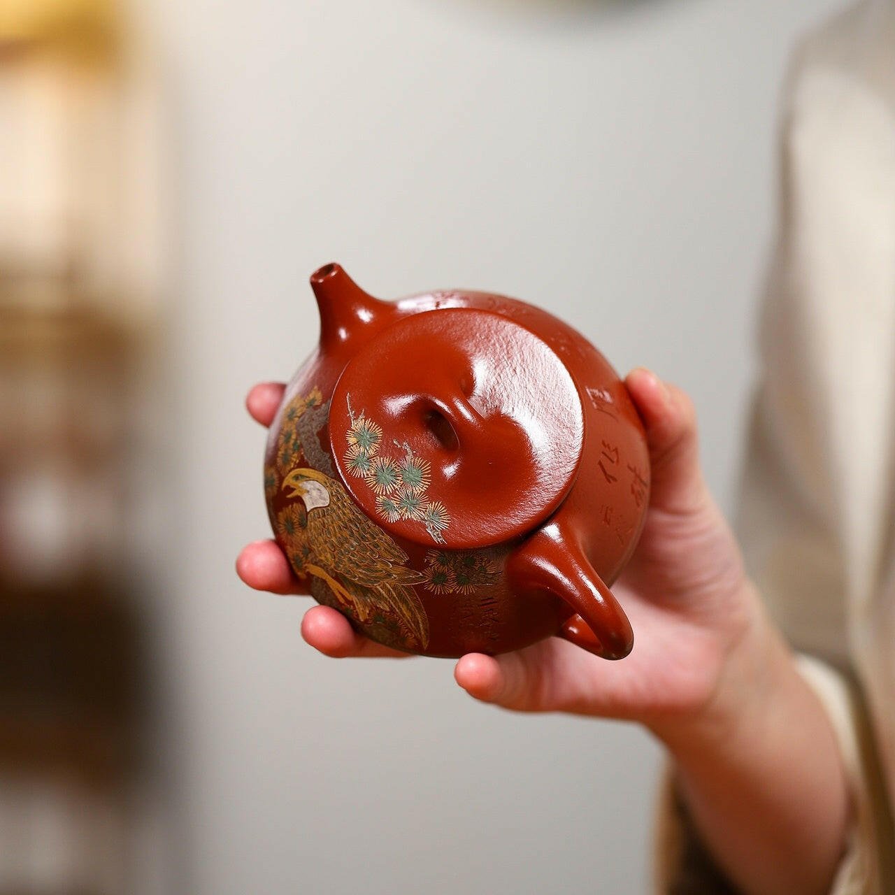 Ku Chan Ying Wang 230cc - Yixing Handmade Teapot - zycs_China