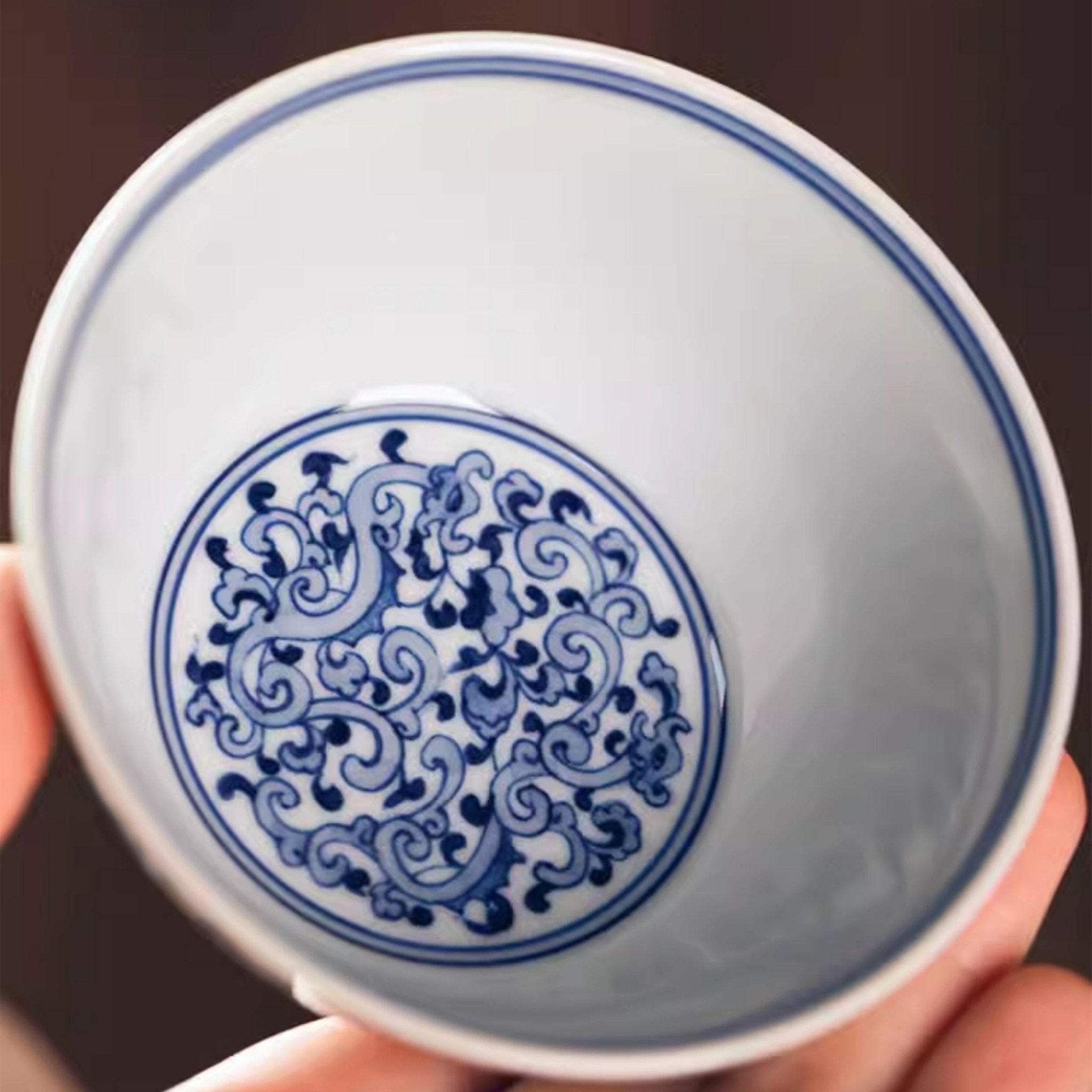 Kui Long Wen - Jing De Zhen Porcelain Teacup - zycs_China