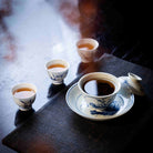 Lan Hua 120cc - Jing De Zhen Porcelain Gaiwan - zycs_China