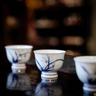 Lan Hua 120cc - Jing De Zhen Porcelain Gaiwan - zycs_China