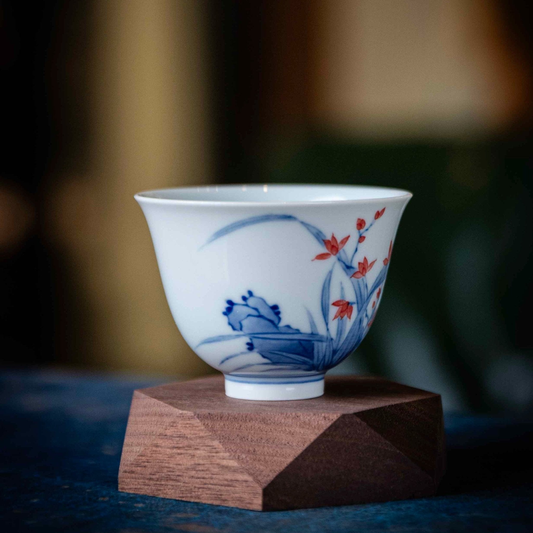 Lan Hua 80cc - Jing De Zhen Porcelain Teacup - zycs_China
