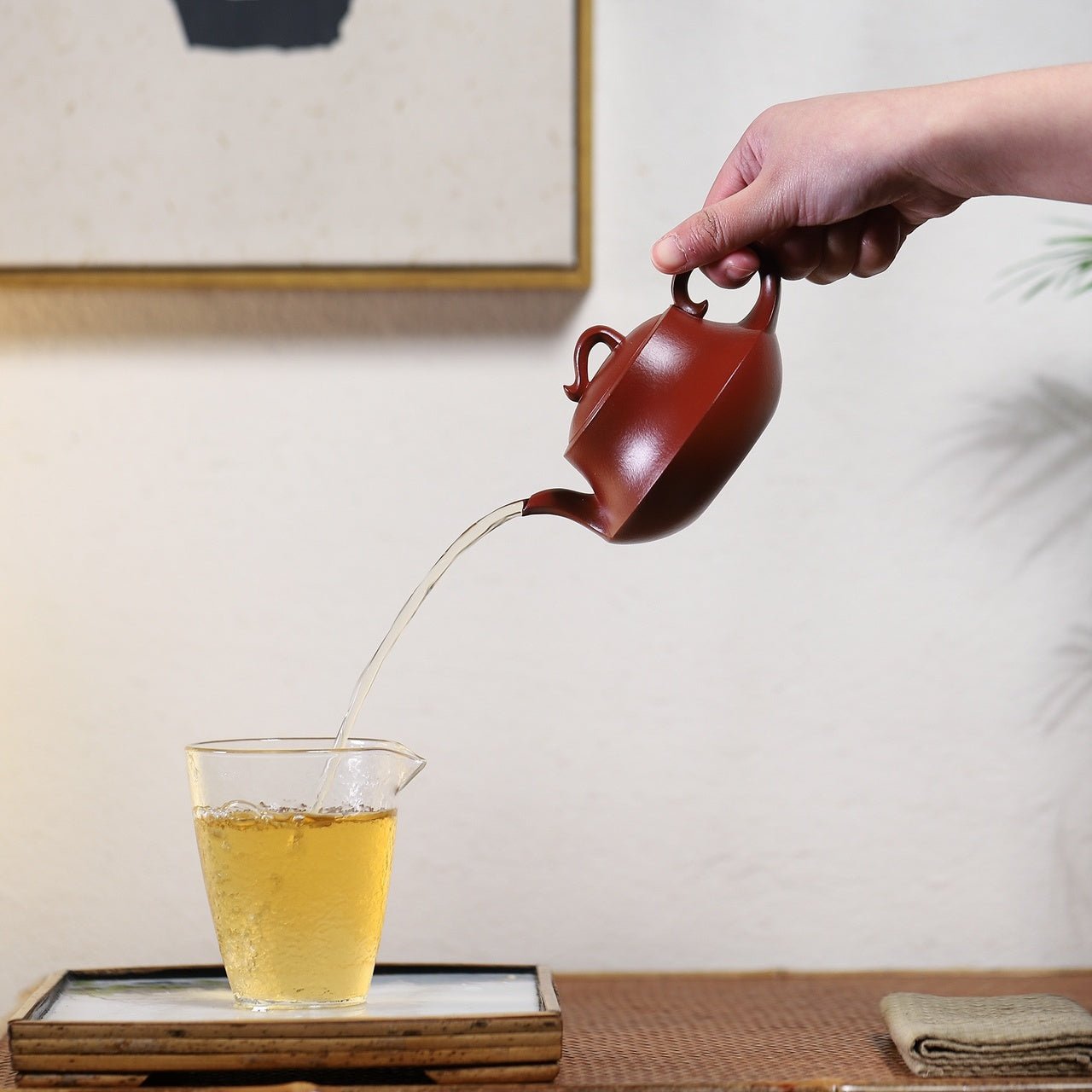 Lang Hua Qu Hu 170cc - Yixing Handmade Teapot - zycs_China