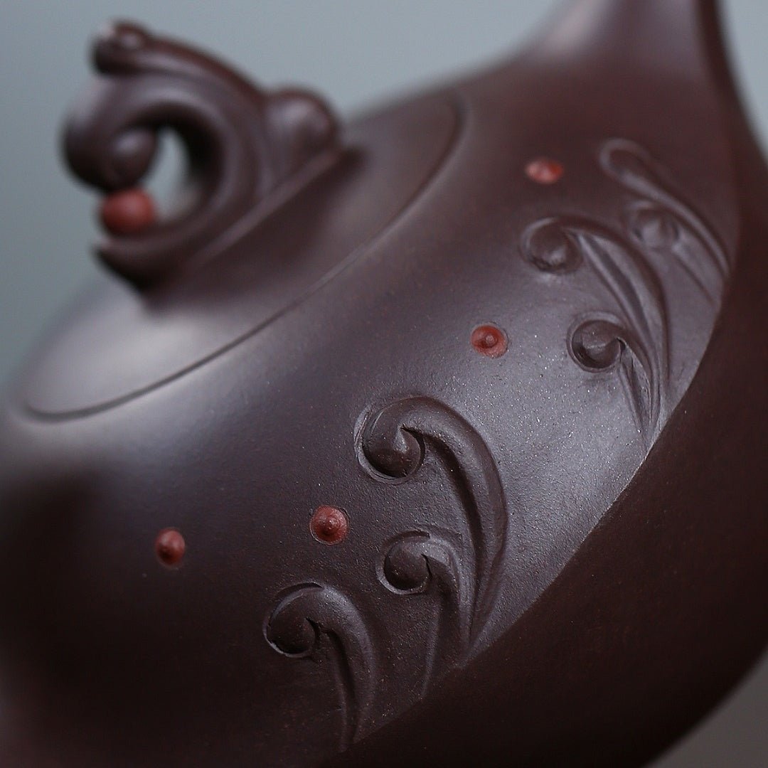 Lang Jing Feng Yi 200cc - Yixing Handmade Teapot - zycs_China - tea - teapot