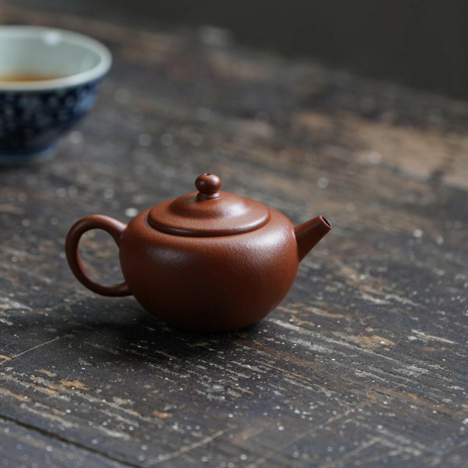 Li Mao Yuan Zhu 100cc - Yixing Handmade Teapot - zycs_China