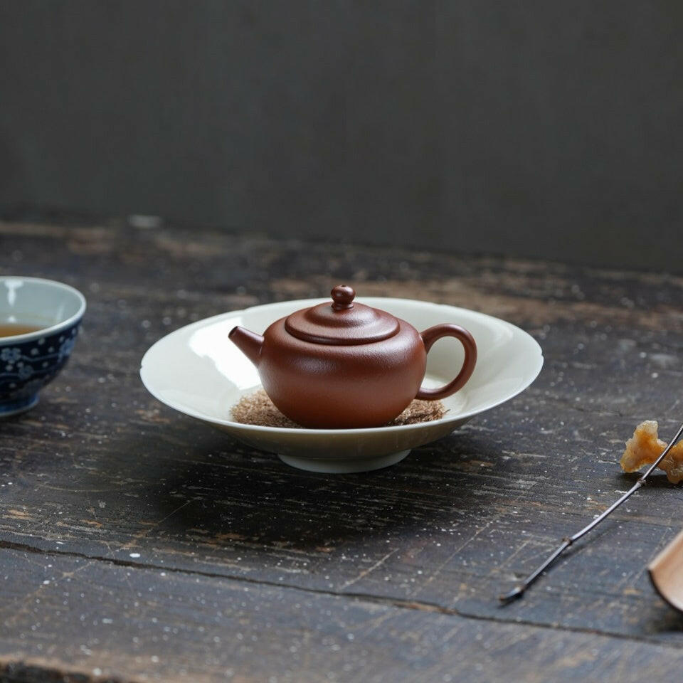 Li Mao Yuan Zhu 100cc - Yixing Handmade Teapot - zycs_China