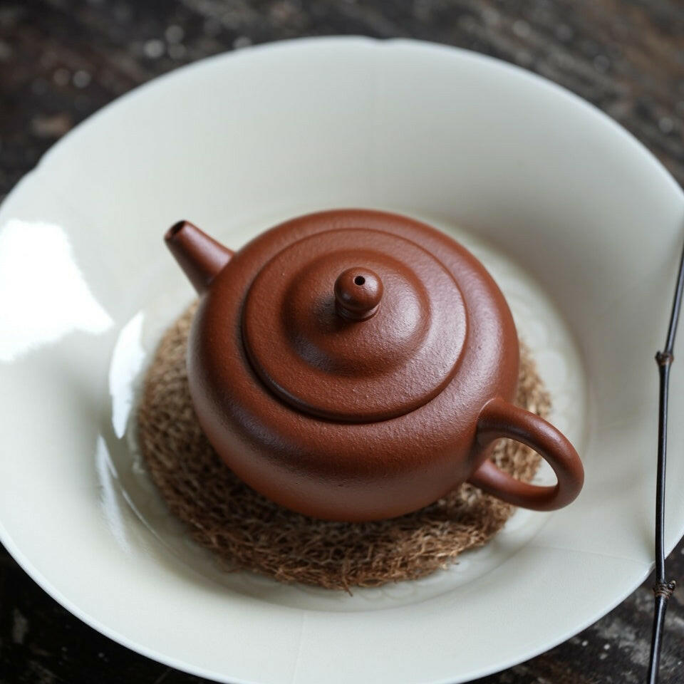 Li Mao Yuan Zhu 100cc - Yixing Handmade Teapot - zycs_China