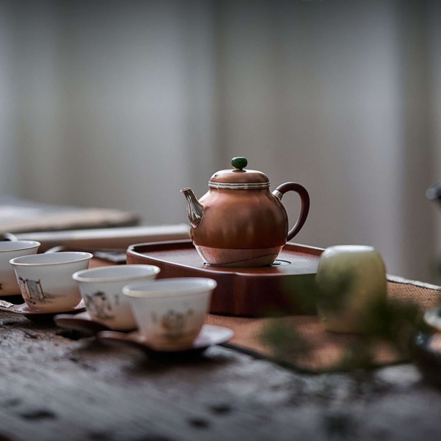 Li Nu Xi Die 180cc - Handmade silver pot - zycs_China