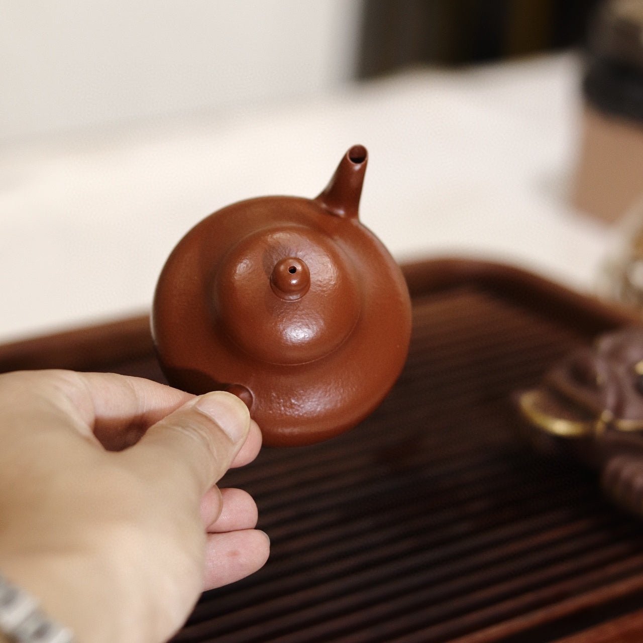 Li Xing 130cc - Yixing Handmade Teapot - zycs_China