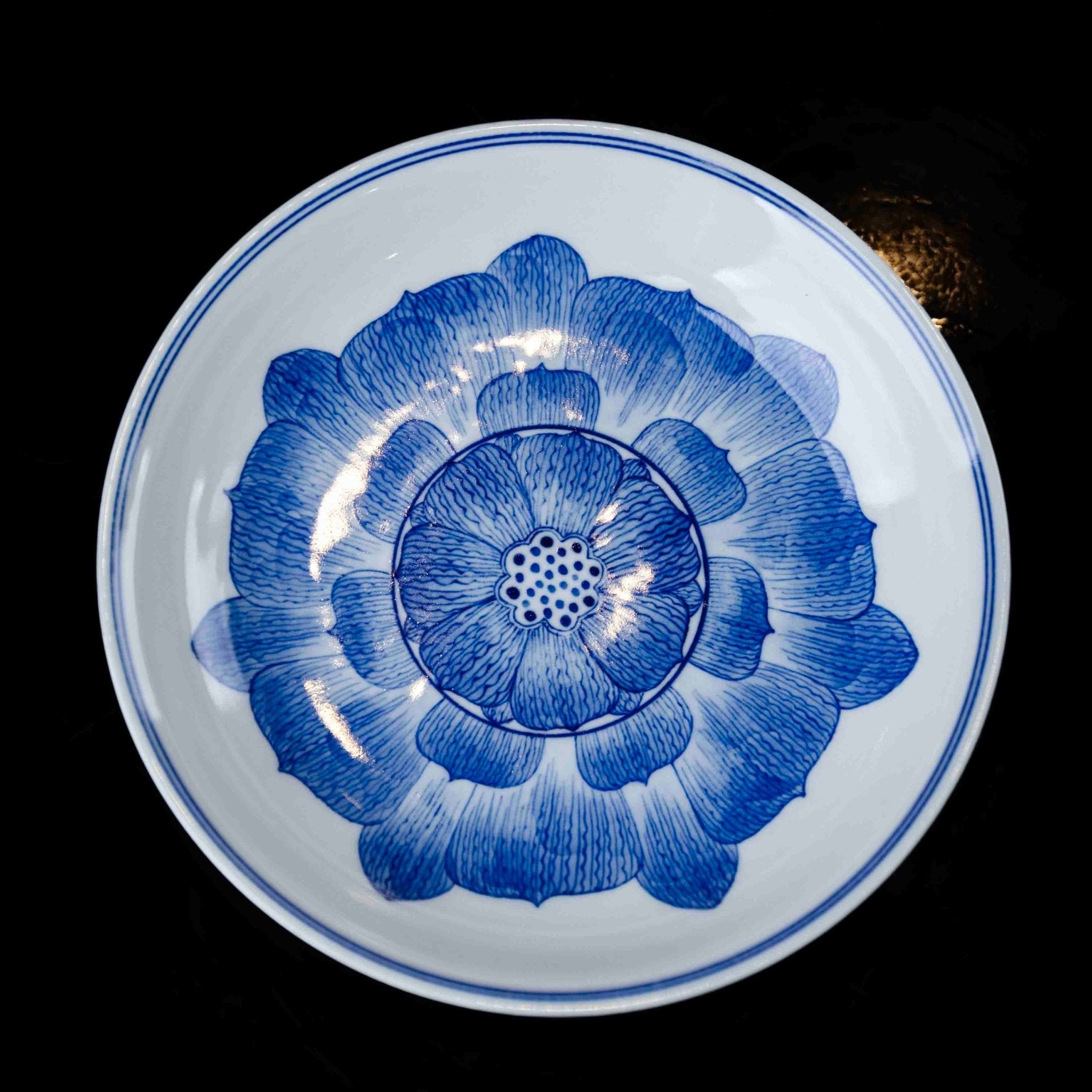 Lian Ban 130cc - Jing De Zhen Porcelain Gaiwan - zycs_China