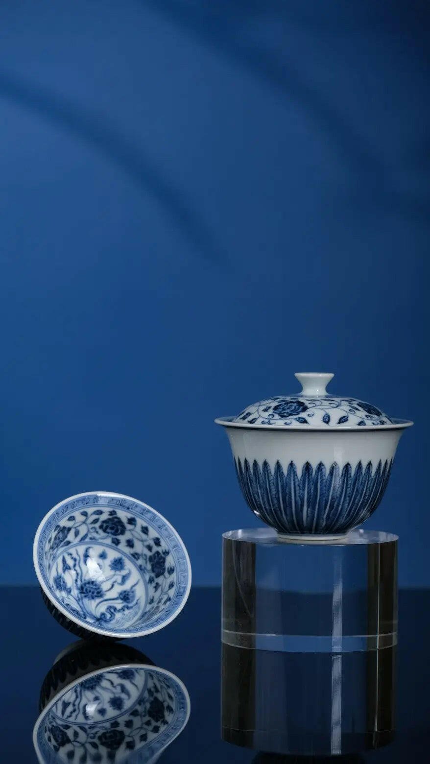 Lian Ban - Jing De Zhen Porcelain Gaiwan - zycs_China - tea - teapot