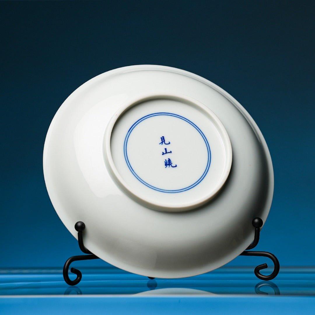 Lian Hua 115cc - Jing De Zhen Porcelain Gaiwan - zycs_China