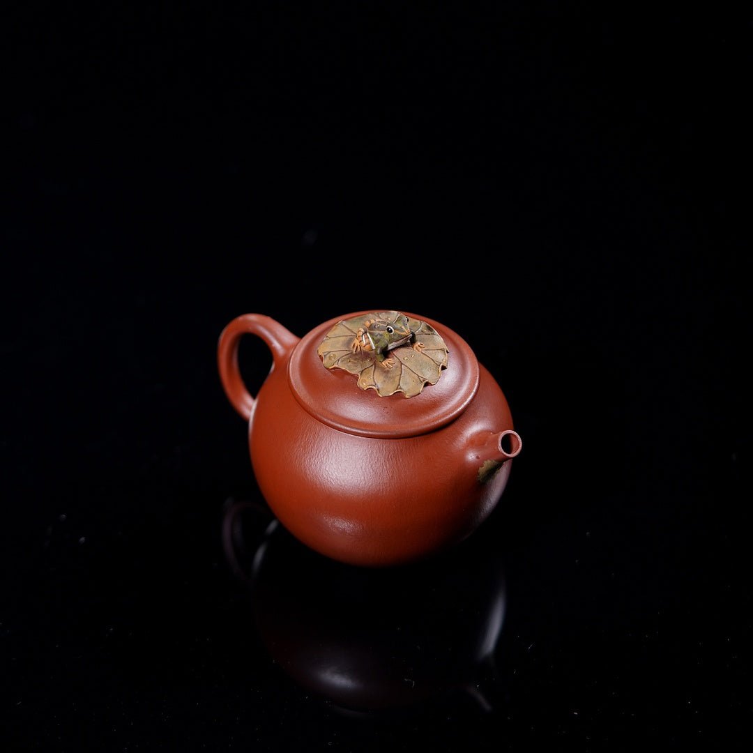 Lian Pan Ning Mou 120cc - Yixing Handmade Teapot 江苏宜兴