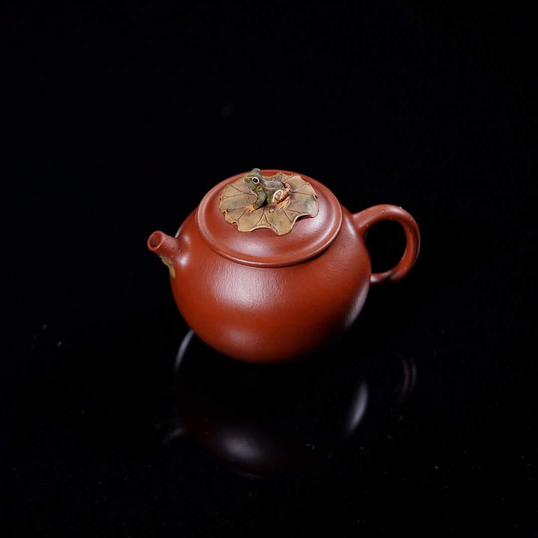 Lian Pan Ning Mou 120cc - Yixing Handmade Teapot 江苏宜兴