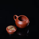 Lian Pan Ning Mou 120cc - Yixing Handmade Teapot 江苏宜兴