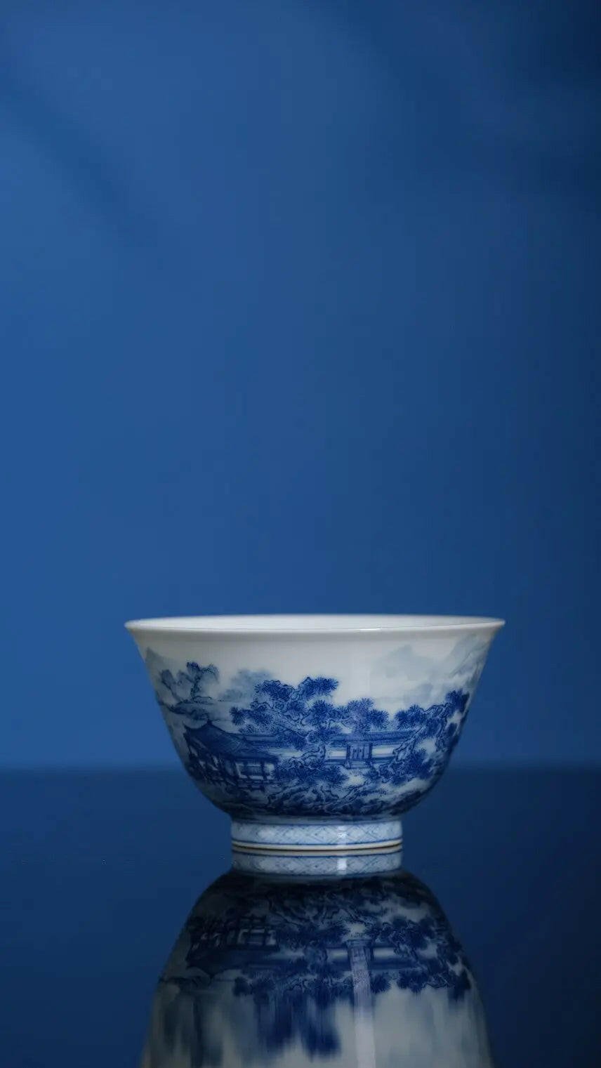 Lin Hu Ya Guan - Jing De Zhen Porcelain Teacup - zycs_China - tea - teapot