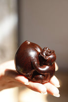 Ling Hou Xian Shou - Wood Sculpture - zycs_China