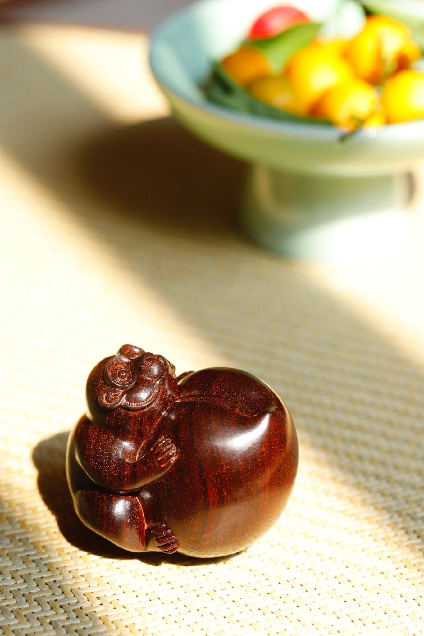 Ling Hou Xian Shou - Wood Sculpture - zycs_China