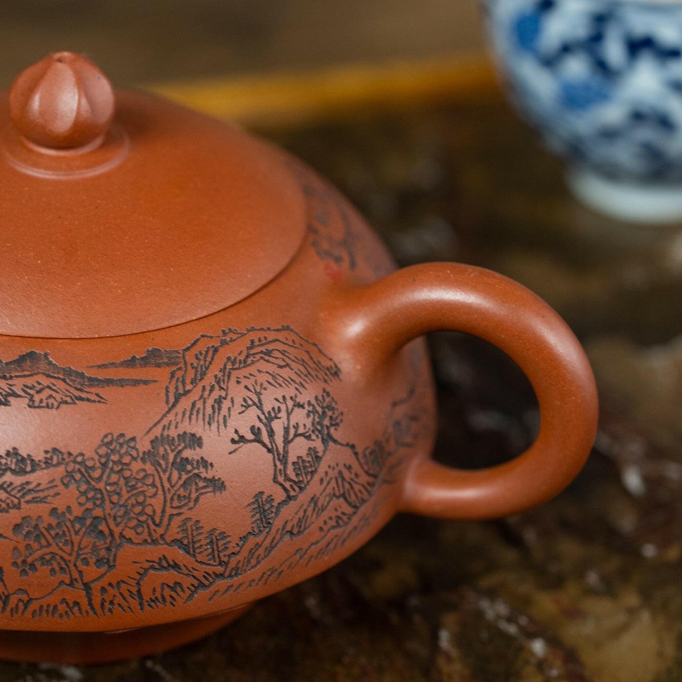 Ling Hua 160cc - Yixing Handmade Teapot - zycs_China