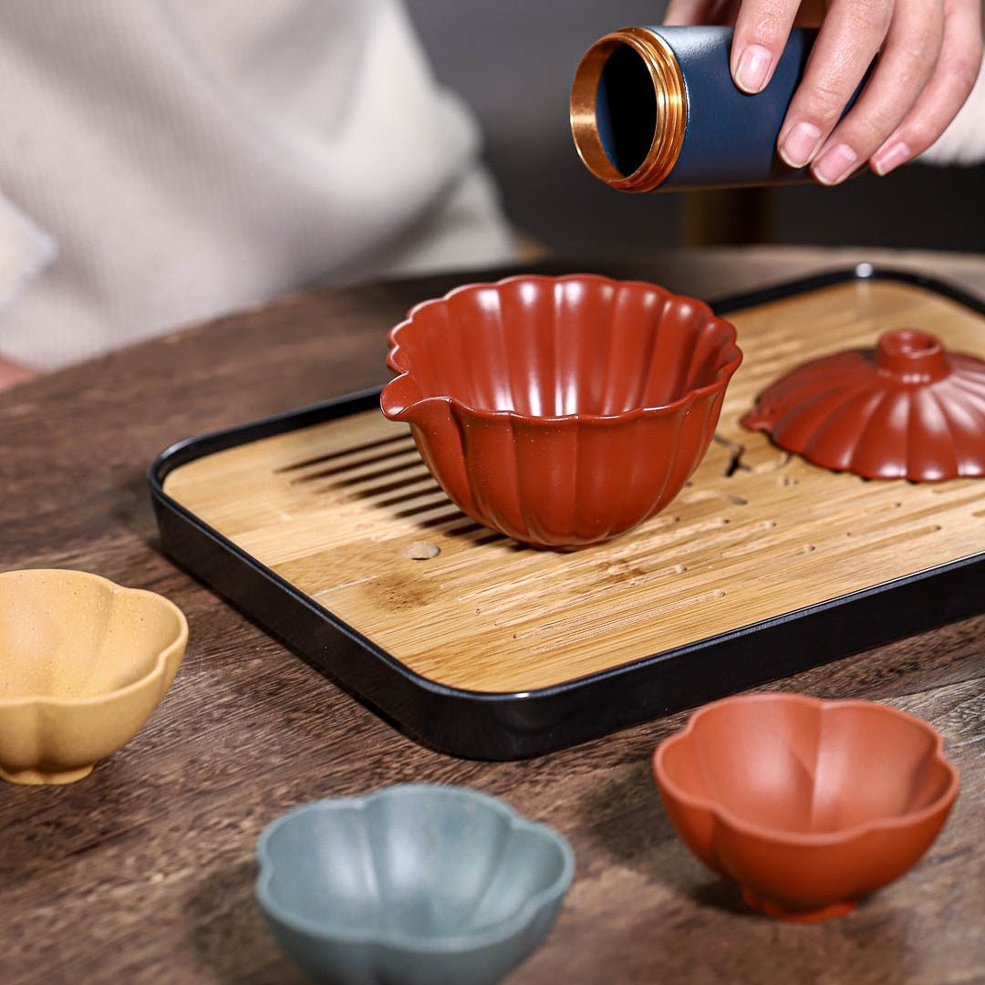 Ling Hua 180cc - Yixing Handmade Gaiwan - zycs_China