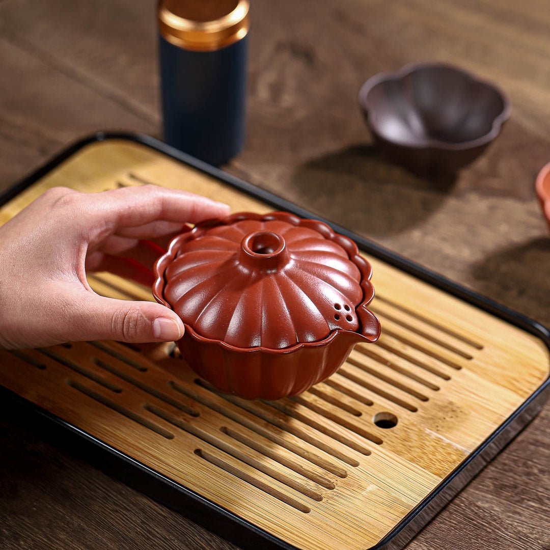Ling Hua 180cc - Yixing Handmade Gaiwan - zycs_China