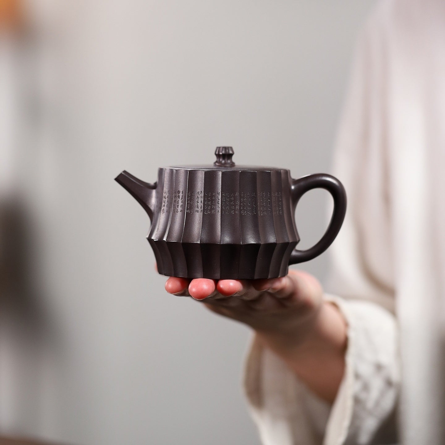 Ling Hua Jing Lan 200cc - Yixing Handmade Teapot - zycs_China