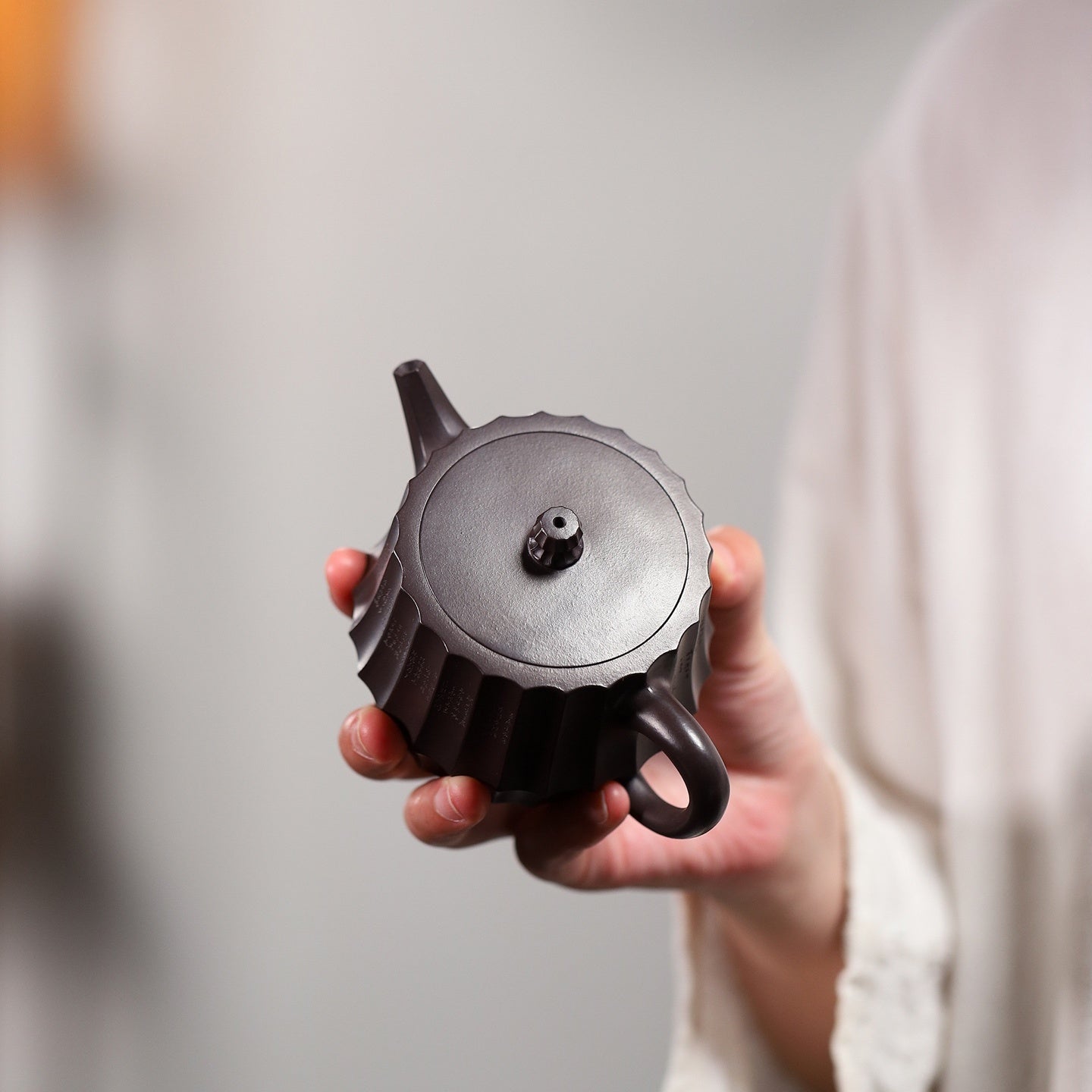 Ling Hua Jing Lan 200cc - Yixing Handmade Teapot - zycs_China