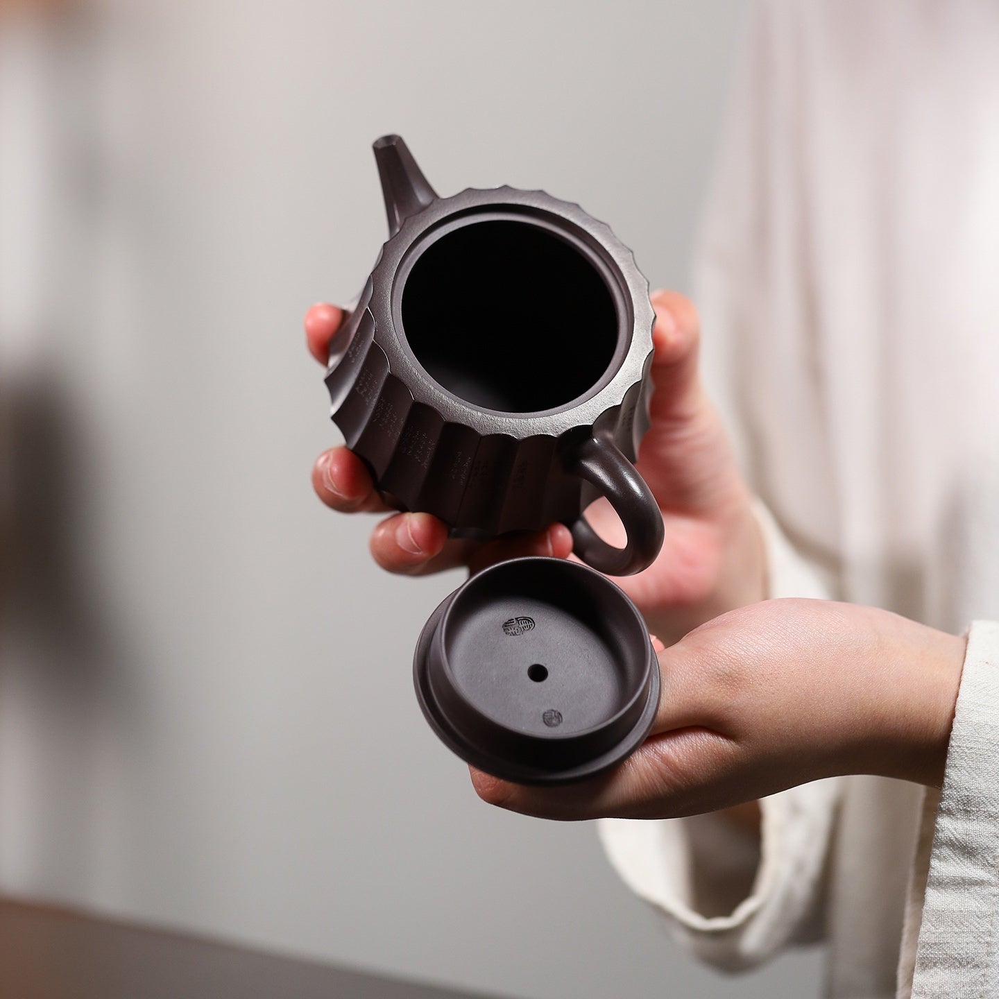 Ling Hua Jing Lan 200cc - Yixing Handmade Teapot - zycs_China