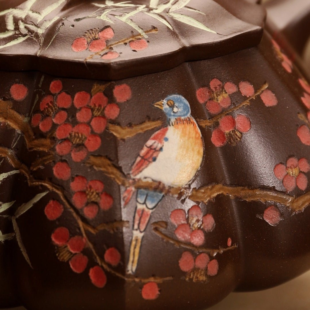 Ling Hua Shi Piao 180cc - Yixing Handmade Teapot - zycs_China