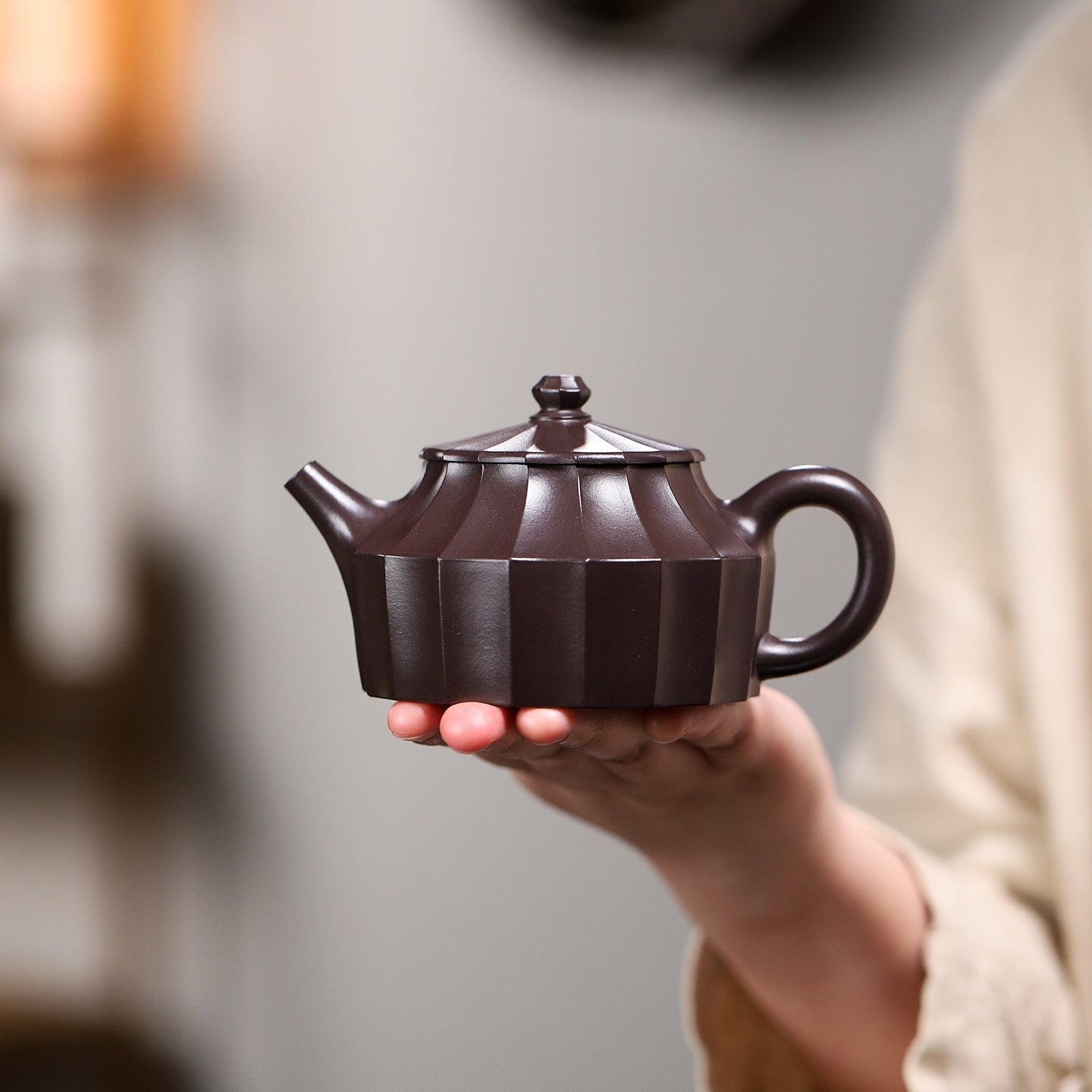 Ling Hua Shui Xian 200cc - Yixing Handmade Teapot - zycs_China