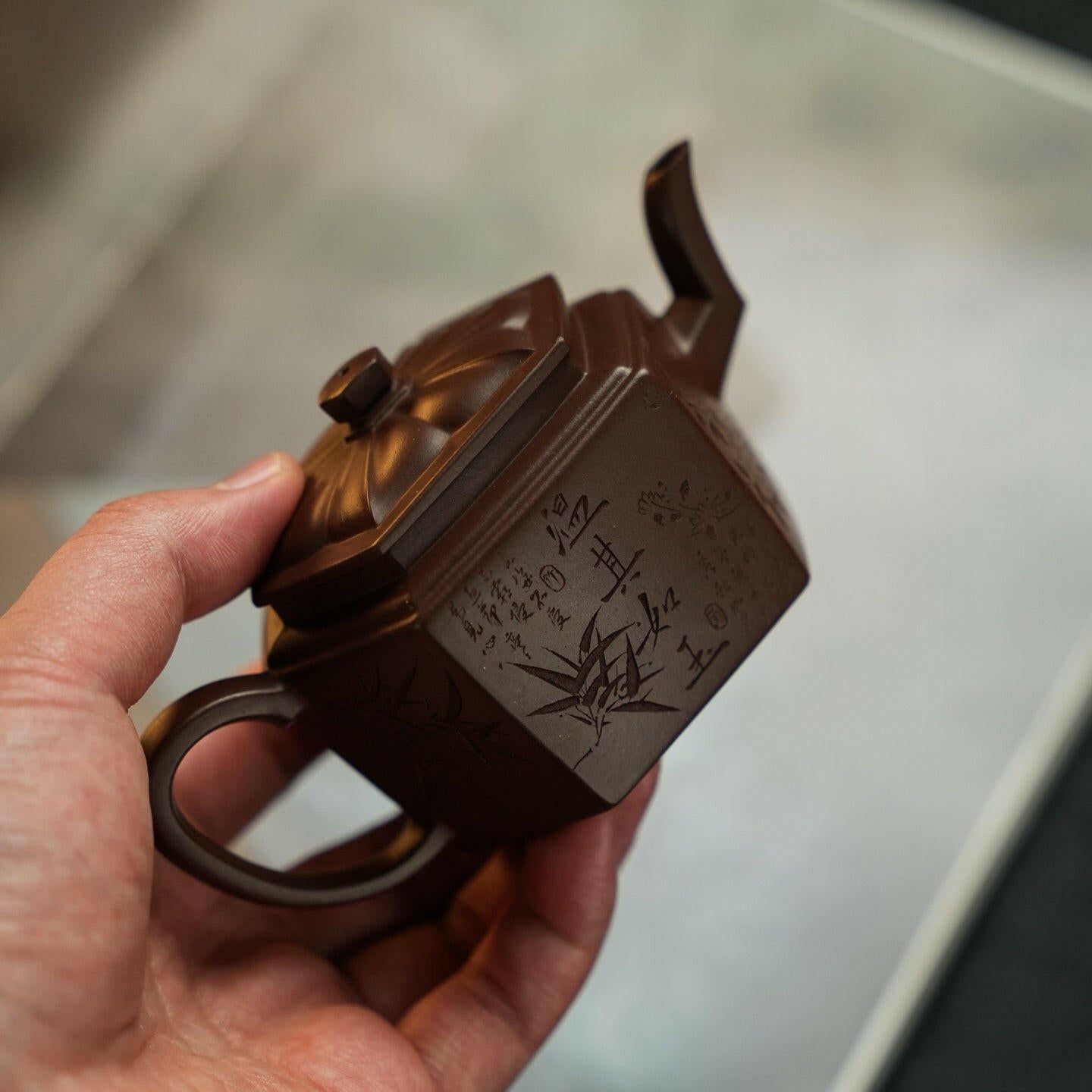 Ling Hua Xiao Liu Fang 180cc - Yixing Handmade Teapot - zycs_China