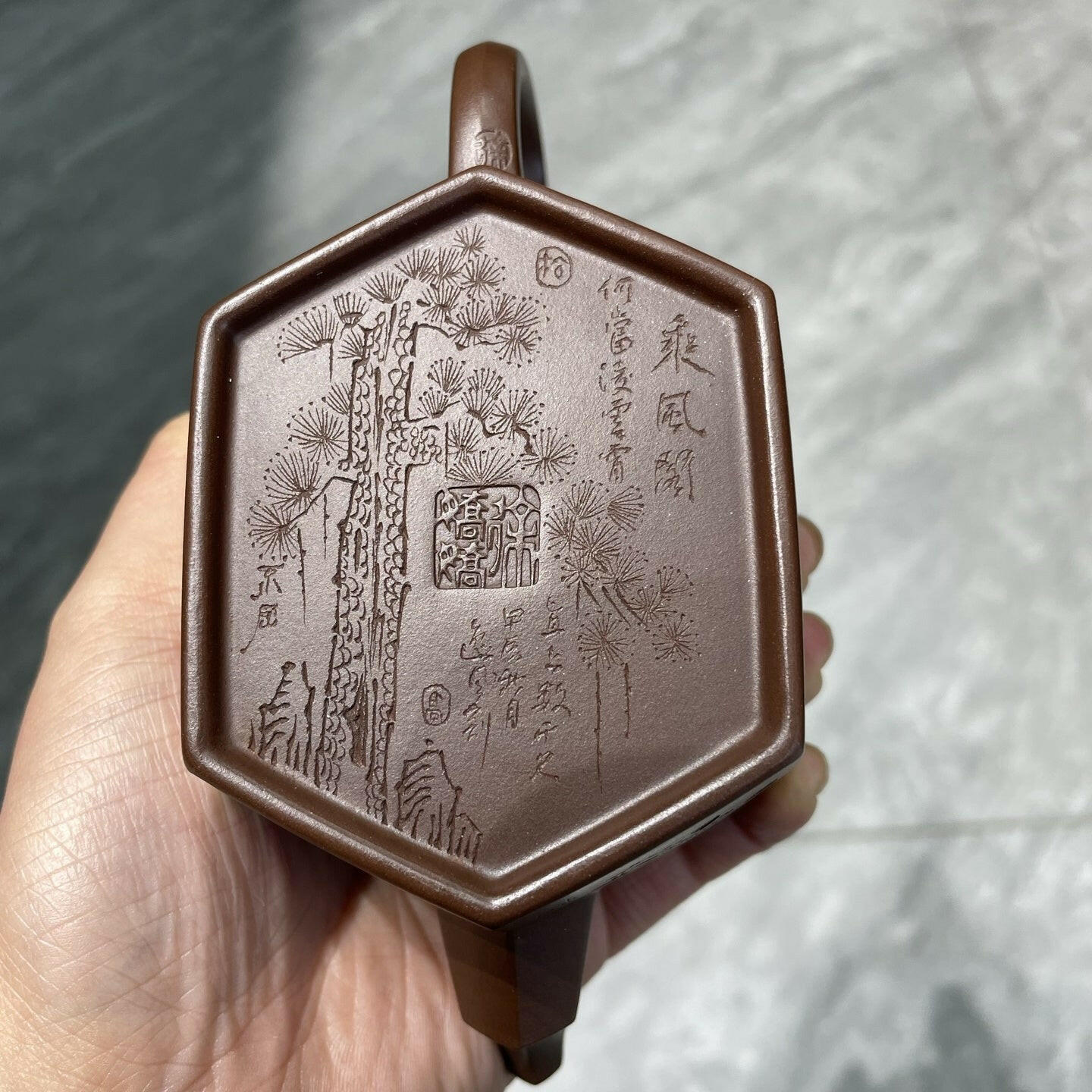 Ling Hua Xiao Liu Fang 180cc - Yixing Handmade Teapot - zycs_China