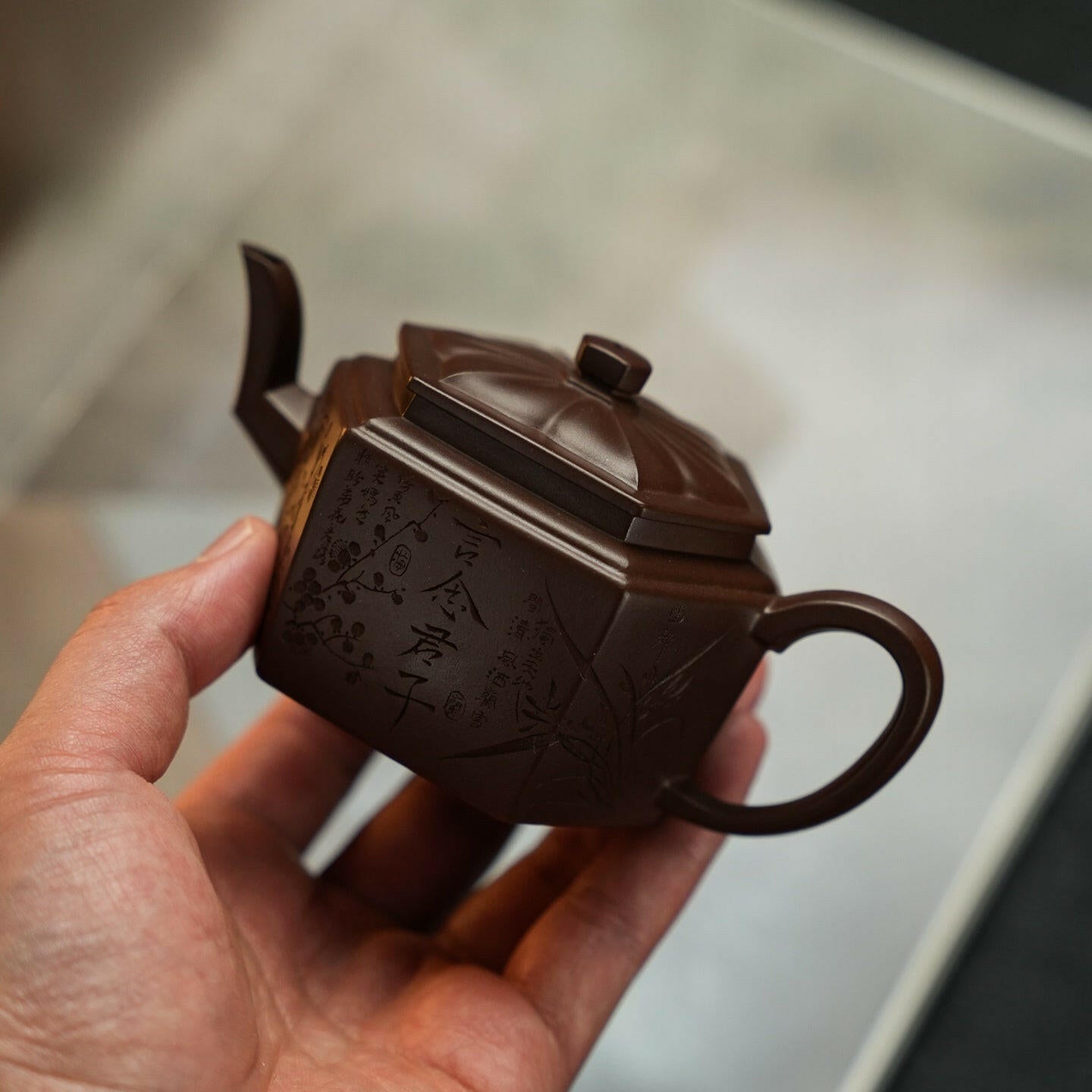Ling Hua Xiao Liu Fang 180cc - Yixing Handmade Teapot - zycs_China