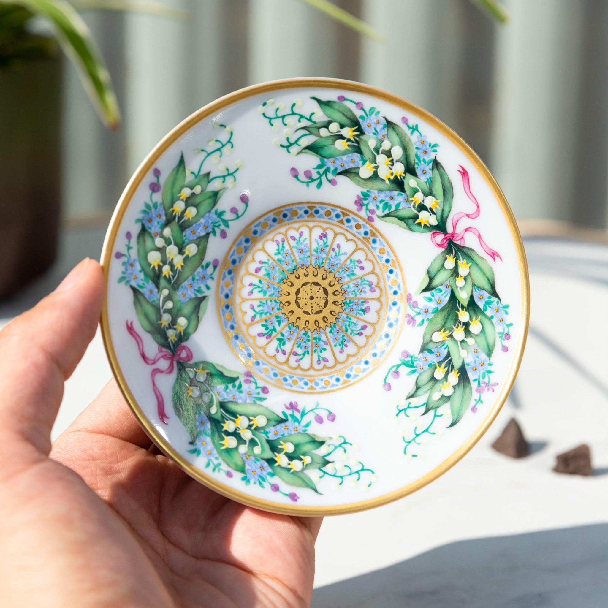 Ling Lan Qi Meng 75cc - Jing De Zhen Porcelain Coffee Cup - zycs_China