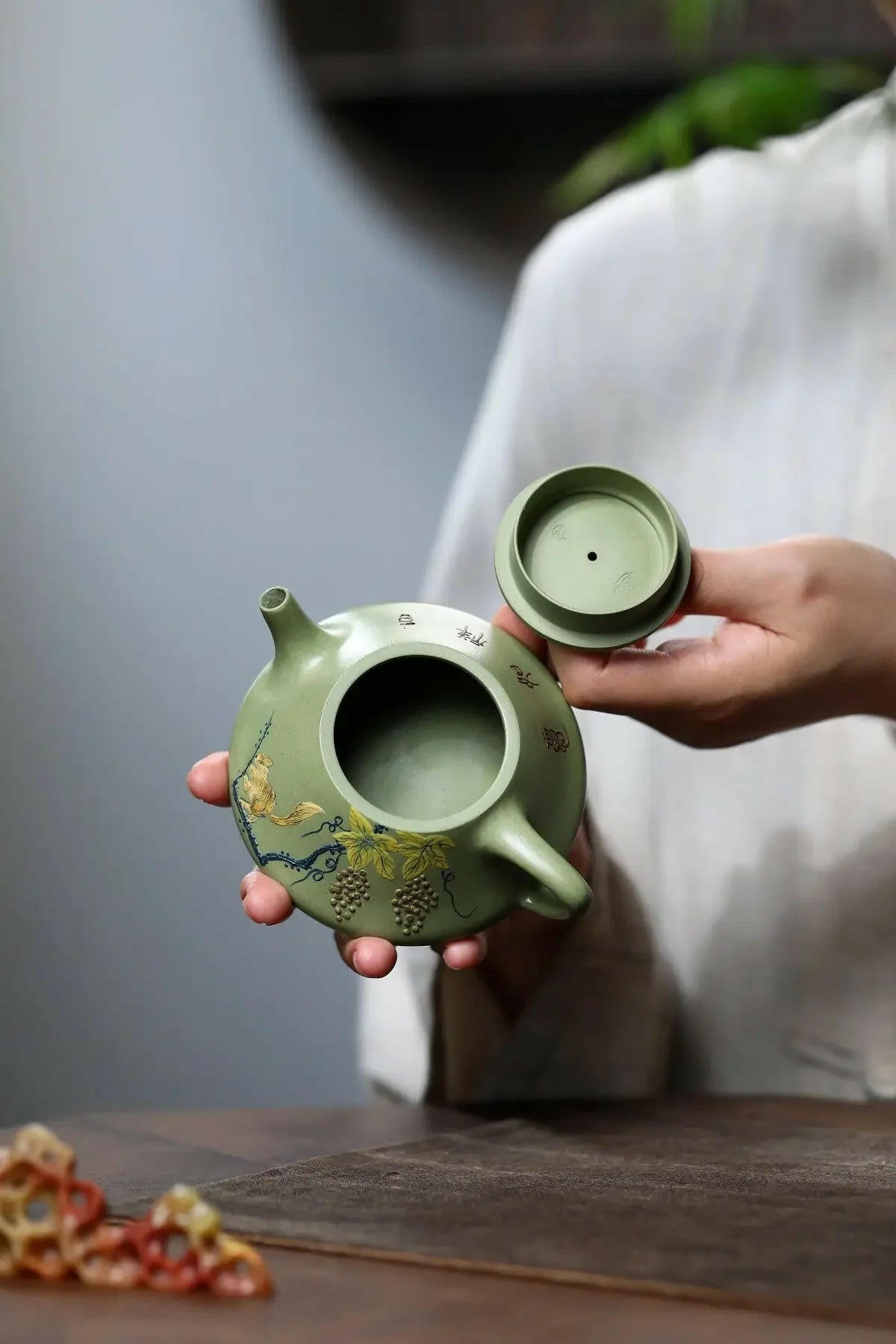 Ling Piao Teapot 150cc - Yixing Handmade Teapot - zycs_China