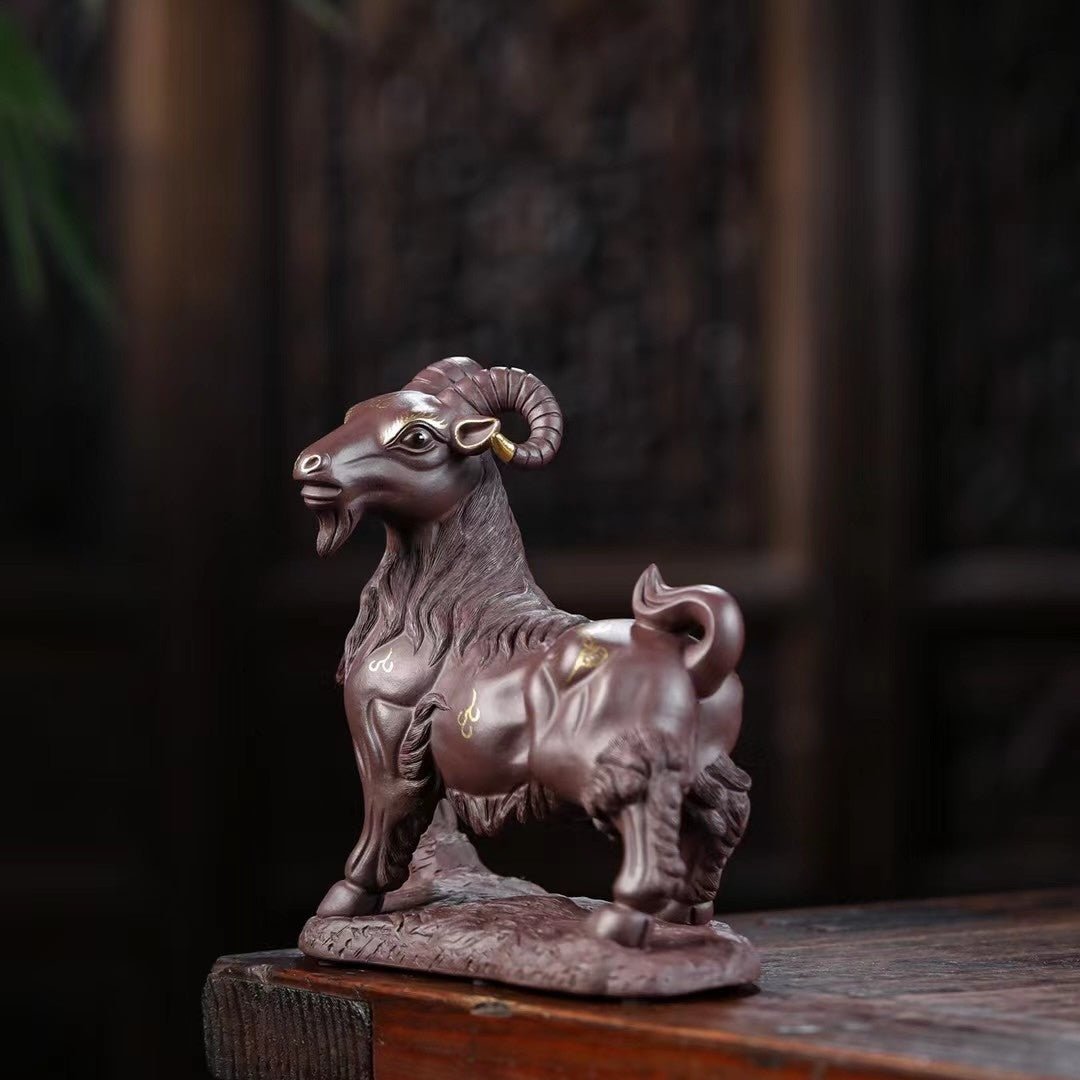 Ling Tou Yang - Zisha Sculpture - zycs_China