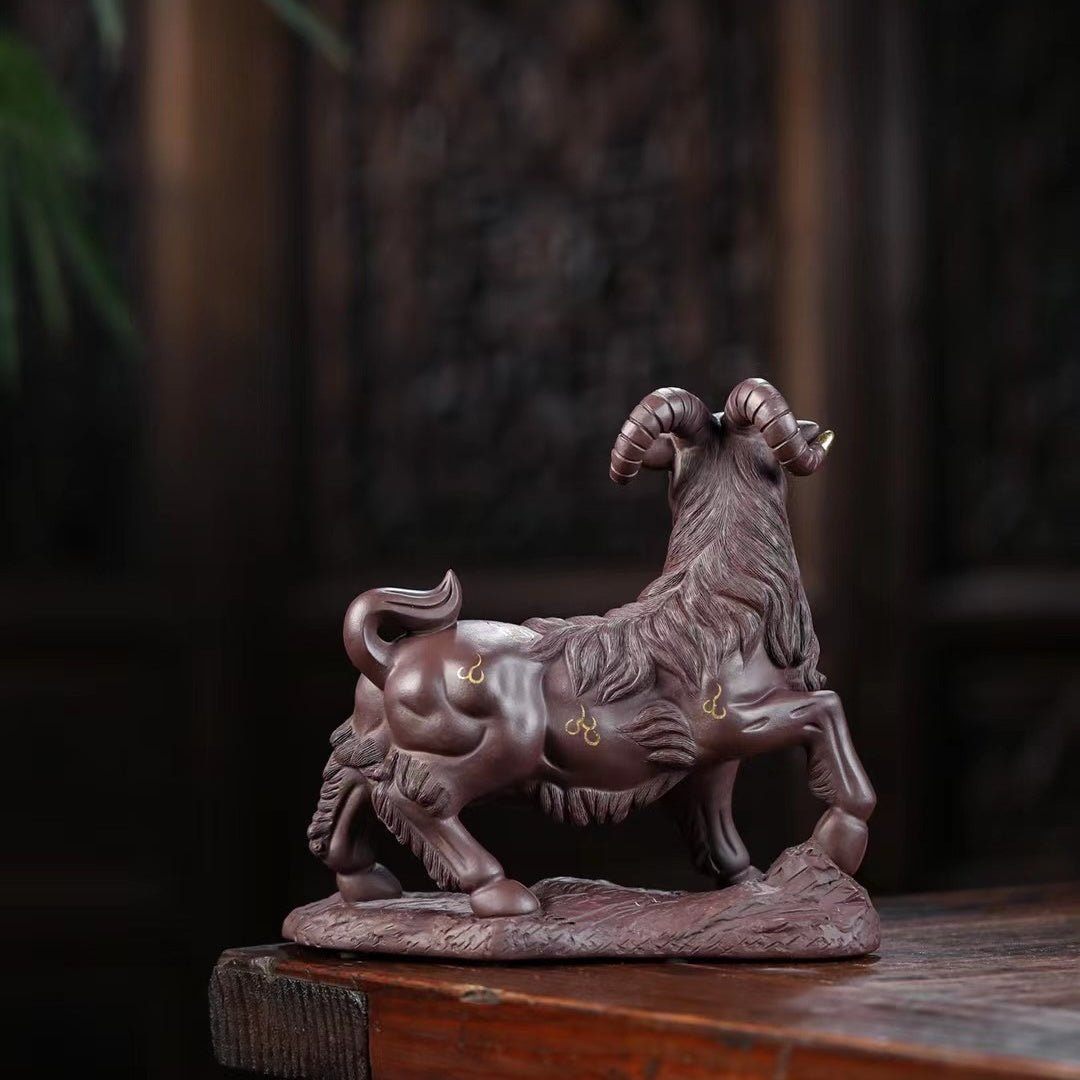 Ling Tou Yang - Zisha Sculpture - zycs_China