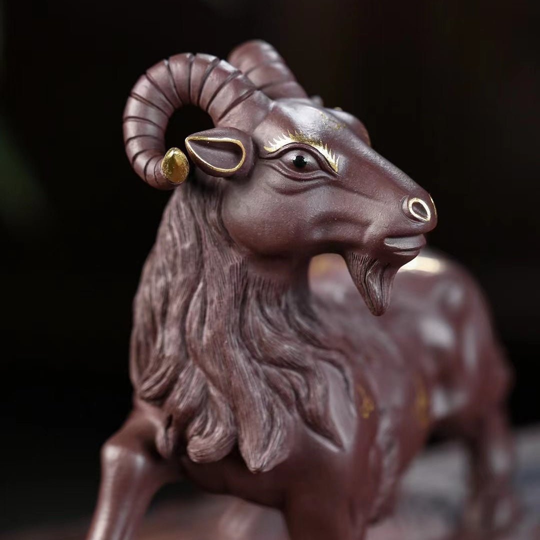 Ling Tou Yang - Zisha Sculpture - zycs_China