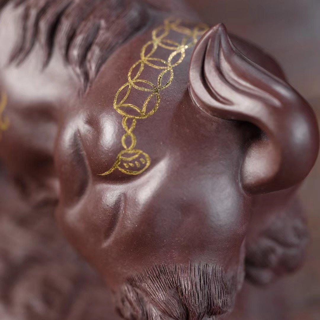 Ling Tou Yang - Zisha Sculpture - zycs_China