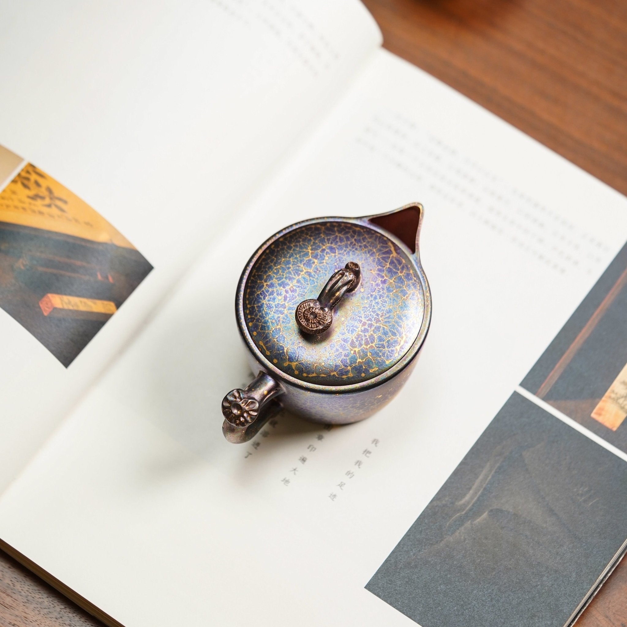 Ling Zhi Han Wa 120cc - Yixing Handmade Teapot - zycs_China