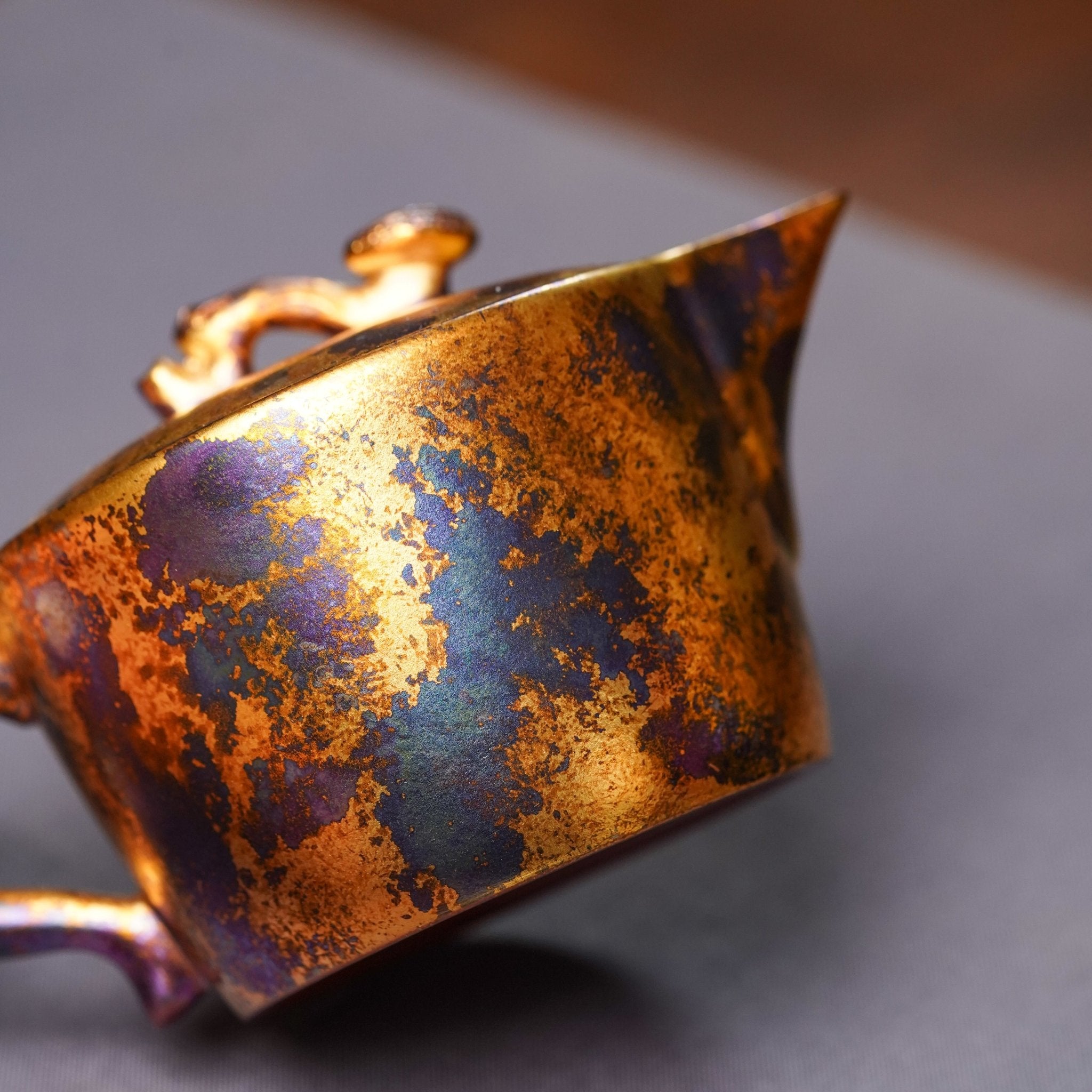 Ling Zhi Han Wa 120cc - Yixing Handmade Teapot - zycs_China