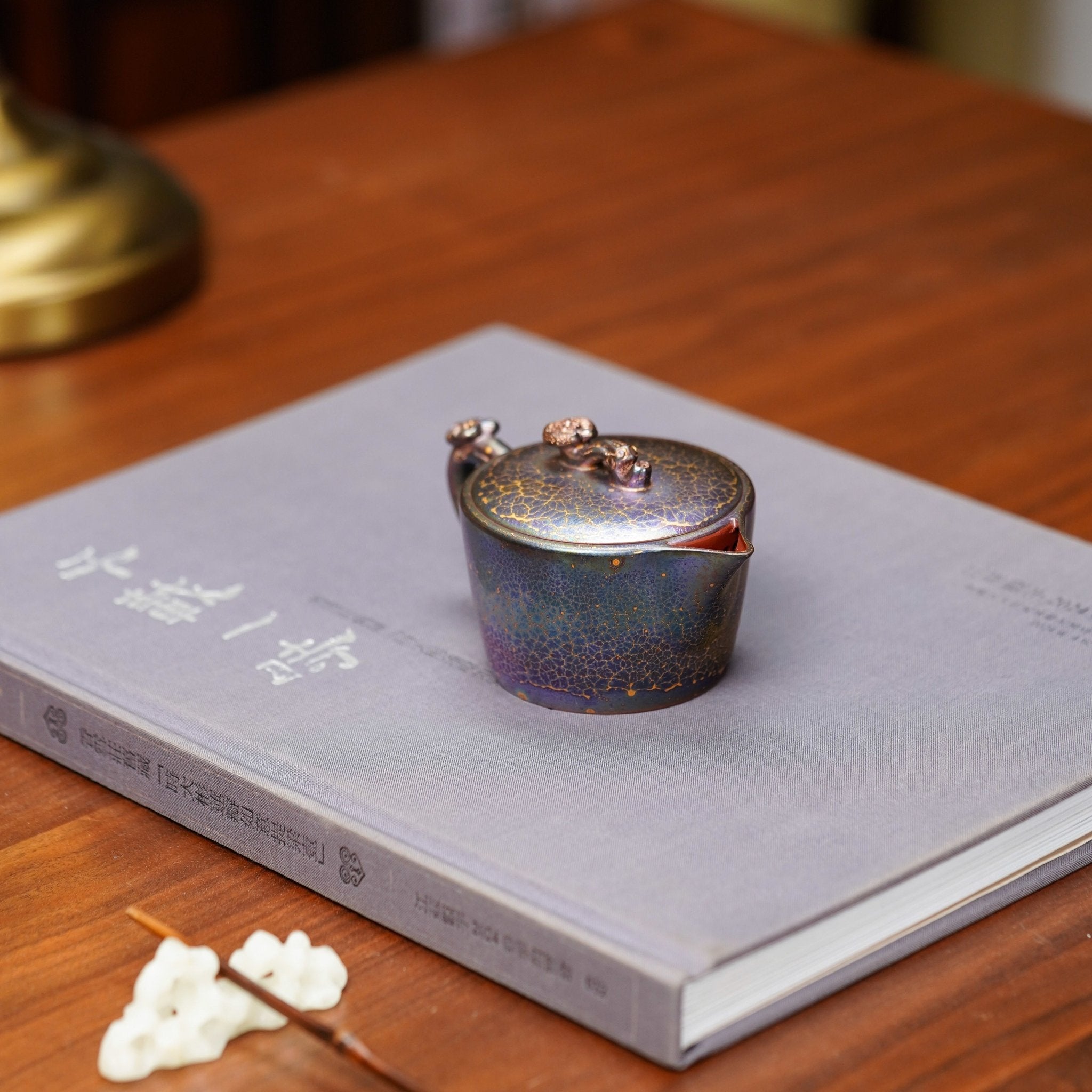 Ling Zhi Han Wa 120cc - Yixing Handmade Teapot - zycs_China