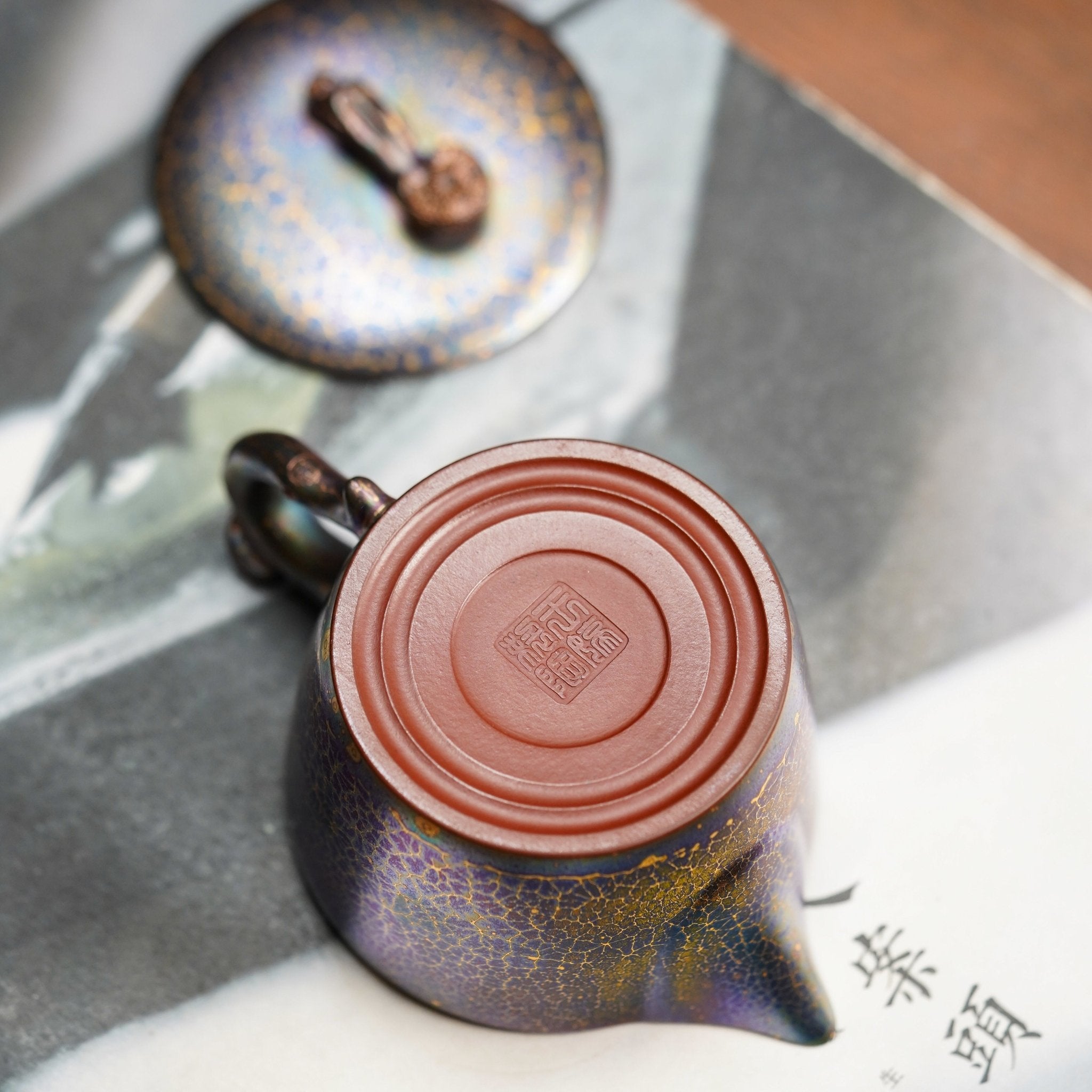 Ling Zhi Han Wa 120cc - Yixing Handmade Teapot - zycs_China